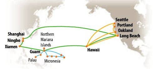 美國海派最快的一班船